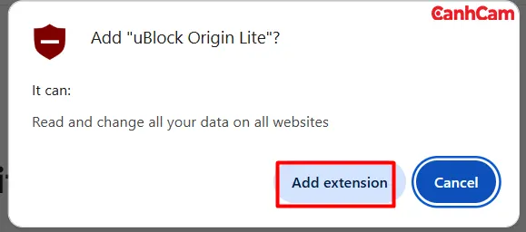 Thêm Extension vào Chrome
