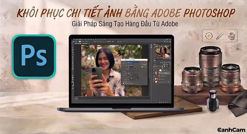 Cách làm nét ảnh bằng Adobe Photoshop