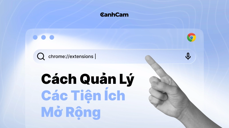 Cách Quản Lý Các Tiện Ích Mở Rộng Đã Cài Đặt