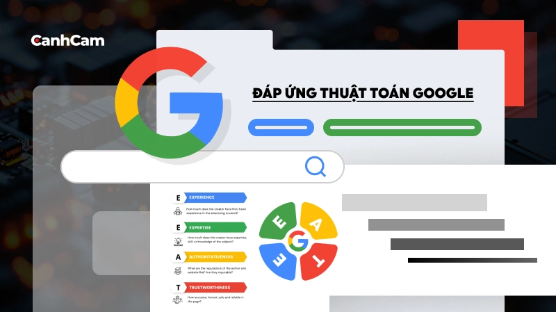 Đối chiếu quy trình với các yêu cầu từ thuật toán Google