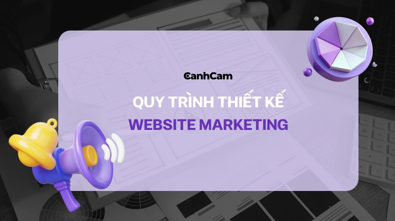 Quy trình triển khai thiết kế website dịch vụ marketing