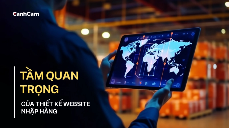 Tầm quan trọng của thiết kế website nhập hàng