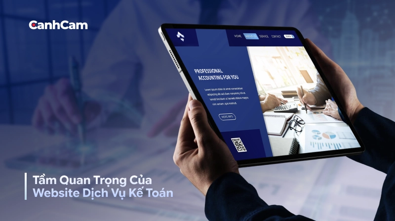 Tầm quan trọng của việc thiết kế website dịch vụ kế toán
