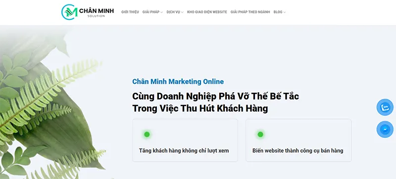 Chân Minh Digital - Công ty thiết kế website tại Đồng Tháp
