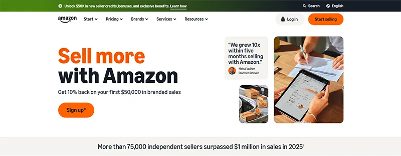 Kênh bán hàng B2B của Amazon Business