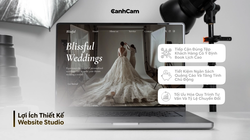 Lợi ích của thiết kế website studio chuẩn SEO