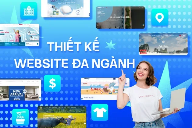 thiết kế website đa ngành