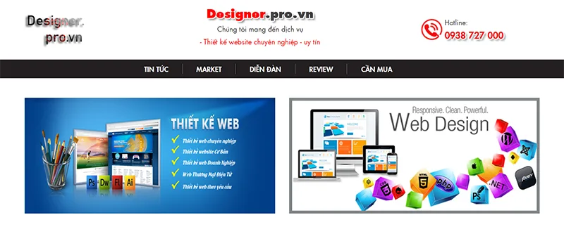 Designer Pro - Đơn vị công nghệ thiết kế website Lâm Đồng 