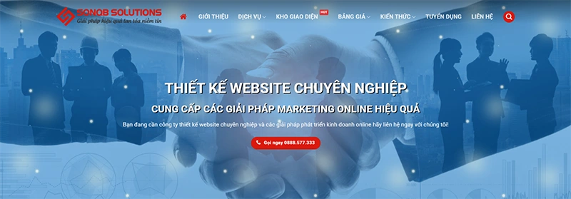 SONQB Solutions - Đơn vị thiết kế website Quảng Trị chuyên nghiệp