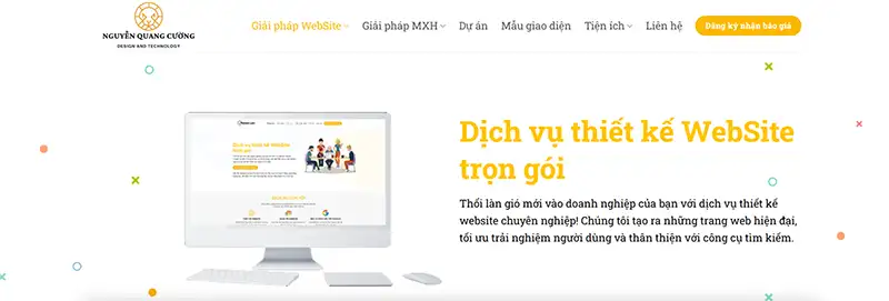 Nguyễn Quang Cường - Đơn vị thiết kế website Quảng Trị