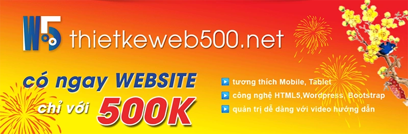Thiết Kế Web 500 - Đơn vị cung cấp dịch vụ thiết kế website Tây Ninh