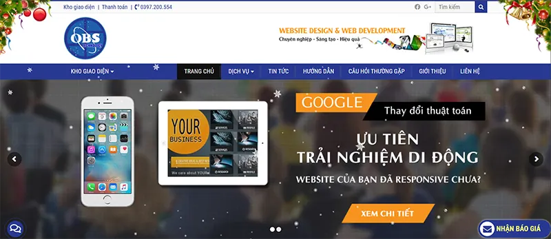 OBS Tech (OBS Technology) - đơn vị cung cấp giải pháp thiết kế website Thái Nguyên chuẩn SEO