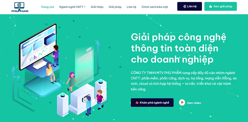 Tuyên Quang Net - Đơn vị dịch vụ về lĩnh vực thiết kế website Tuyên Quang