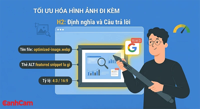Tối ưu hóa hình ảnh đi kèm