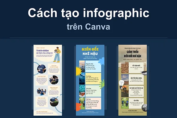 cách làm infographic trên Canva